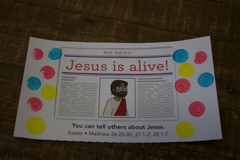 Sample Craft For Extended Toddlers Week 3 Jesus Is Alive Jesus Is