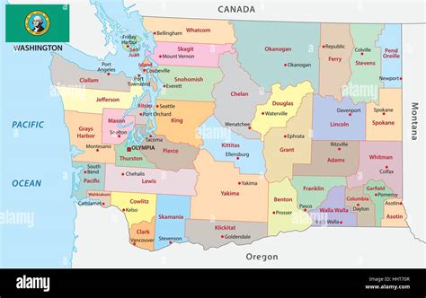 27 Washington State Political Map Maps Online For You