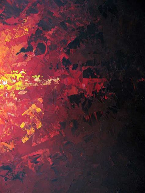 Fire Abstract Painting Element Of Fire Abstract Texture Painting By Liz W