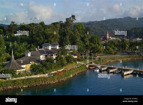Harbour Port Antonio Jamaica Caribbean Stock Photo Alamy