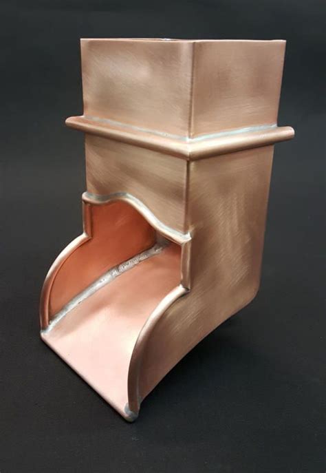 Custom Copper Downspout Elbows Boots Spillers Spitters In 2021