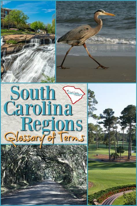 South Carolina Regions A Glossary Of Terms