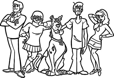 Any Old Scooby Doo Coloring Page