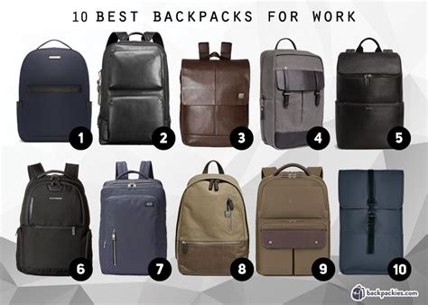 10 Best Men S Backpacks For Work That Are Professional And Stylish