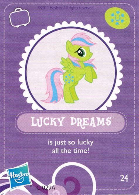 Mlp Lucky Dreams Blind Bag Cards Mlp Merch