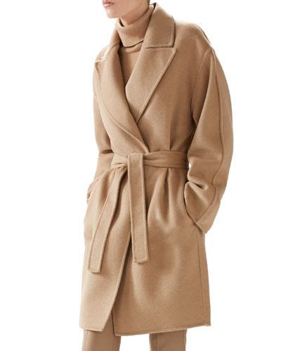 There is nothing more classic than a camel coat, and nothing more chic. B2ZNY Gucci Double Wool Wrap Coat | Wool wrap coat ...
