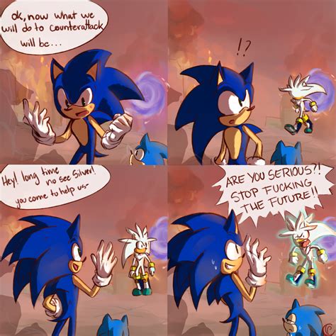Silver Cant Catch A Break Sonic The Hedgehog Sonic The Hedgehog