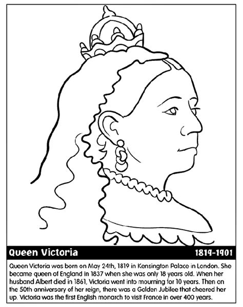 Check spelling or type a new query. Queen Victoria Coloring Page | crayola.com