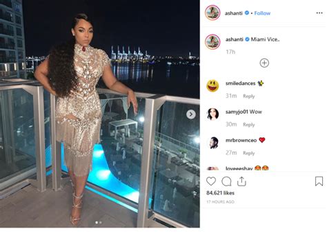 Sheesh Ashanti Brings Heat To Miami Bash In Cutting Edge Dress