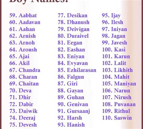 Pure Tamil Baby Boy Names Starting With A Baby Viewer