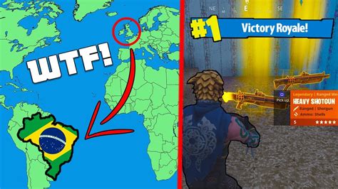 Check for additional status messages: PLAYING FORTNITE on 'BRAZIL' SERVERS... 🇧🇷 (WTF!) #2 - YouTube
