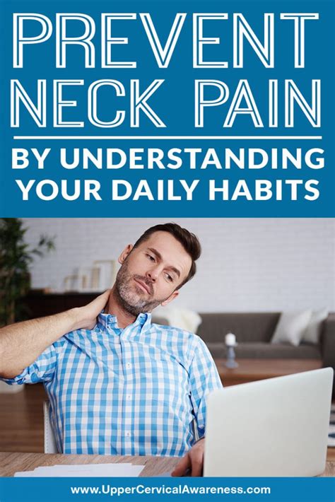 Prevent Neck Pain By Understanding Your Daily Habits
