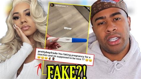 Prettyboyfredo Denies His Ex Kryss Baby After She Posts A Pregnancy