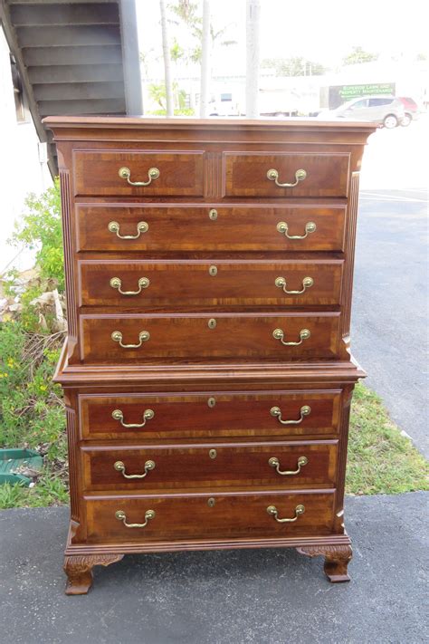 Mahogany Extra Tall Chest Of Drawers 2050 Shipping Not Etsy