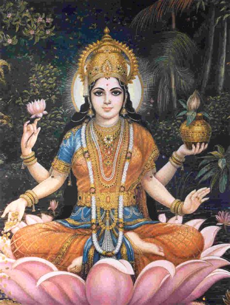 Lakshmi Goddess Of Fortune