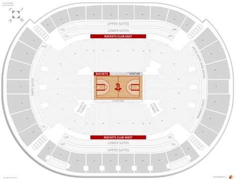 The Most Elegant And Also Attractive Toyota Center Seating Chart Rockets