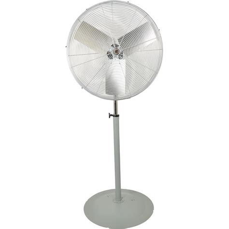 Tpi Industrial Oscillating Pedestal Fan — 24in 14 Hp 6800 Rpm