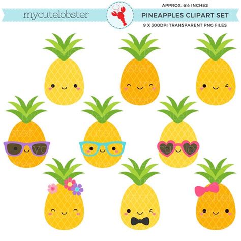 Cute Pineapple Clipart 20 Free Cliparts Download Images On Clipground