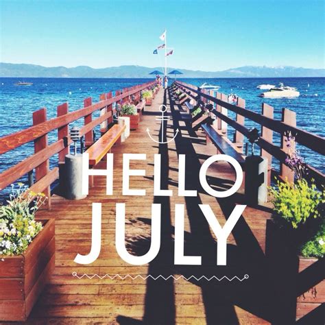 Hello July Welcome July Hello July Images Hello July