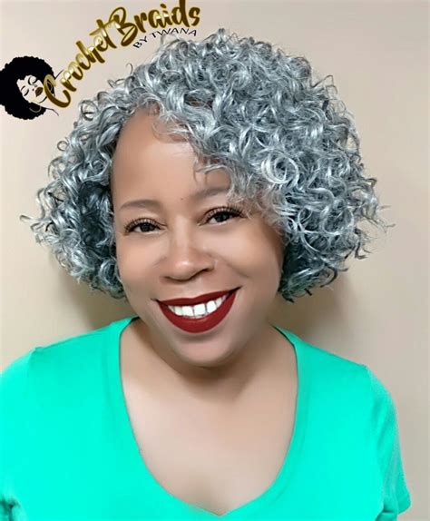 Check out the following marley braids hairstyles. Crochet Braids featuring Freetress Gogo Curl in color Grey ...