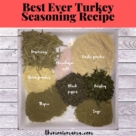 Best Ever Turkey Seasoning Recipe The Moxie Mama