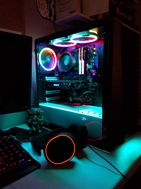My First Gaming Pc I Went Full Rgb Rgamingpc