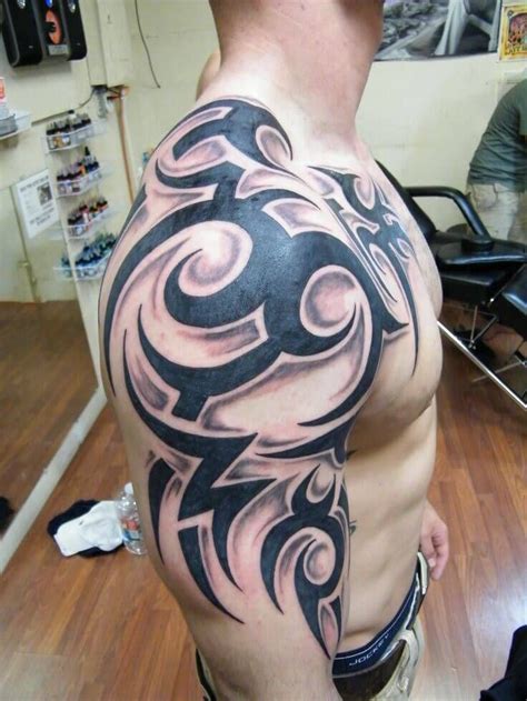 150 Best Shoulder Tattoos For Men 2020 Tribal Designs