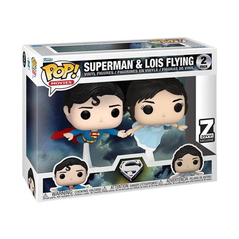 Superman And Lois Flying Funko Pop Pop Figures