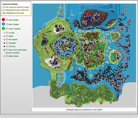 Ark Resource Map The Island Maps Location Catalog Online