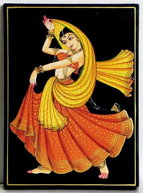 Dancing Beauty Rajasthani Art Indian Art Paintings Mughal Paintings
