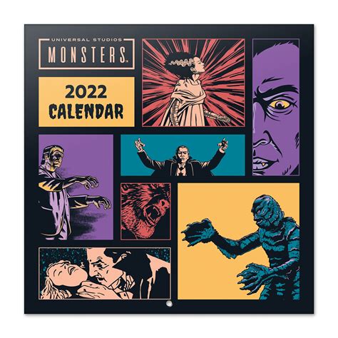 Buy Official Universal Monsters 2022 Wall 2022 12 X 12 Square