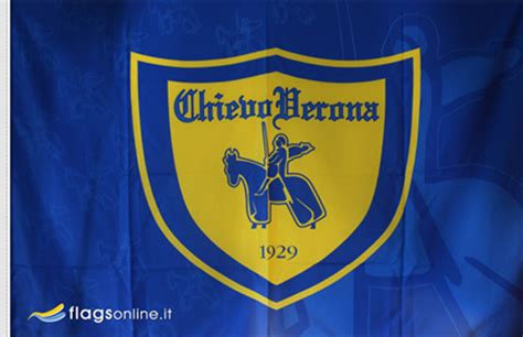 Ascoli brescia chievo cittadella cosenza calcio cremonese empoli frosinone lecce monza pescara pisa pordenone calcio reggiana reggina salernitana spal venezia vicenza virtus. Bandiera Chievo-Verona Calcio in vendita | Bandiere.it