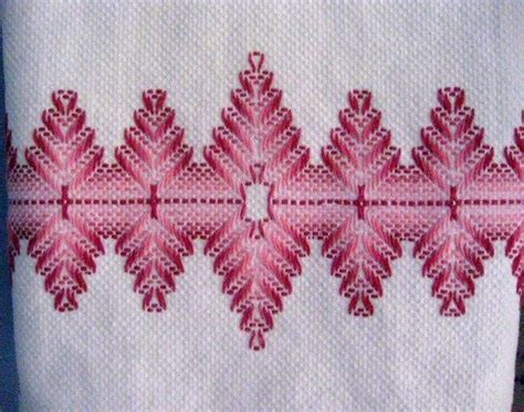 Quick And Easy On Huck Swedish Weaving Patterns Swedish Weaving