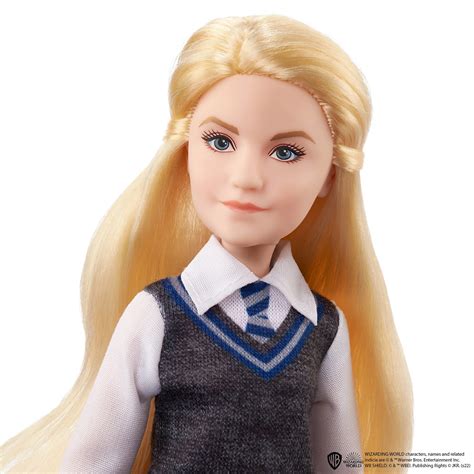 new harry potter dolls from mattel draco malfoy and luna lovegood in school outfits