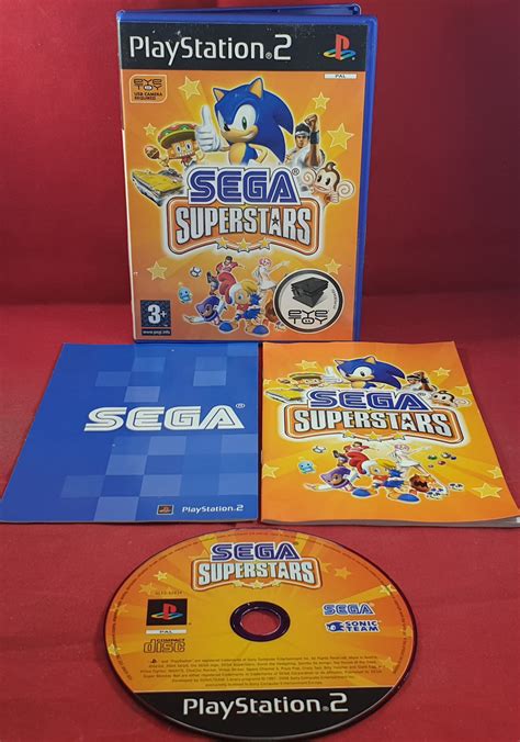 Sega Superstars Sony Playstation 2 Ps2 Game Retro Gamer Heaven