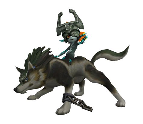 Wii Super Smash Bros Brawl Wolf Link Trophy The Models Resource