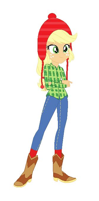 Applejacks Winter Outfit By Allegro15 On Deviantart