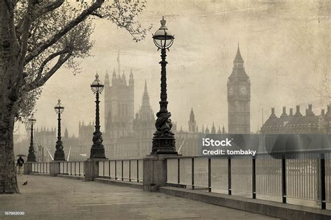 Vintage View Of London Stock Photo Download Image Now London