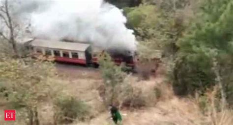 Kalka Shimla Toy Train Catches Fire Passengers Reported Safe The
