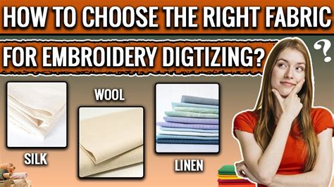 How To Choose The Right Fabric For Embroidery Digitizing Zdigitizing