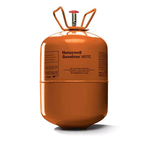 Refrigerant Gas Genetron®407c R 407c Hvac Cylinder Aandr Supply