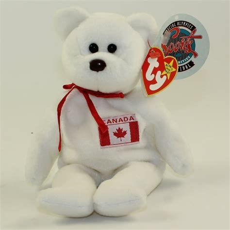 Ty Beanie Baby Maple The Bear Special Olympics Version 4th Gen