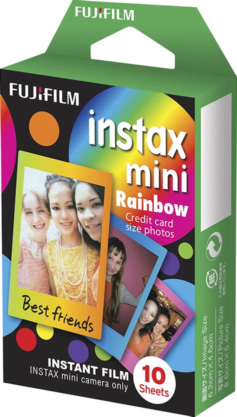 Fujifilm Instax Mini Rainbow Instant Film 16437401 Best Buy