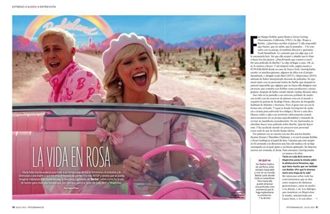Margot Robbie Fotogramas Magazine July 2023 Issue CelebMafia