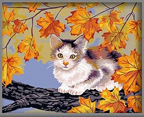 Paint by numbers diy canvas kits from canvastly. Cat Paint By Number Kits Puurrrfect for all You Cat Lovers ...