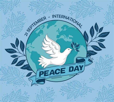 International Peace Day Celebration 3813117 Vector Art At Vecteezy