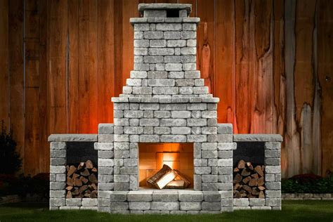 In this video, i decided to hop on the diy propane fireplace trend and created my own propane fireplace out of pallet wood and concrete (mostly). Princeton DIY Outdoor Fireplace Kit | Shop Romanstone for ...