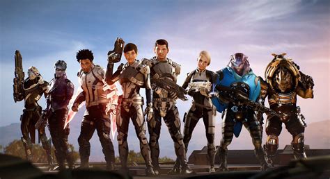Mass Effect Andromeda The Crew Mass Effect Videojuegos Efecto De