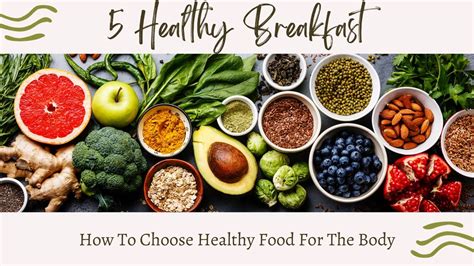 5 Quick Healthy Breakfasts Meals Youtube