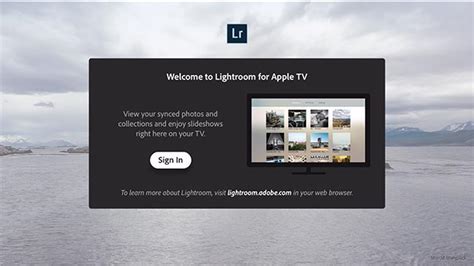 You get a full desktop view of the. Lightroom comes to Apple TV | The Lightroom Queen